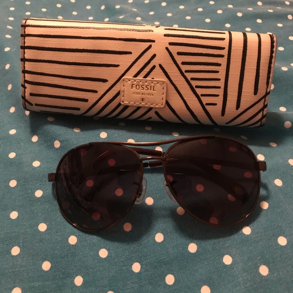 fossil sunglasses case